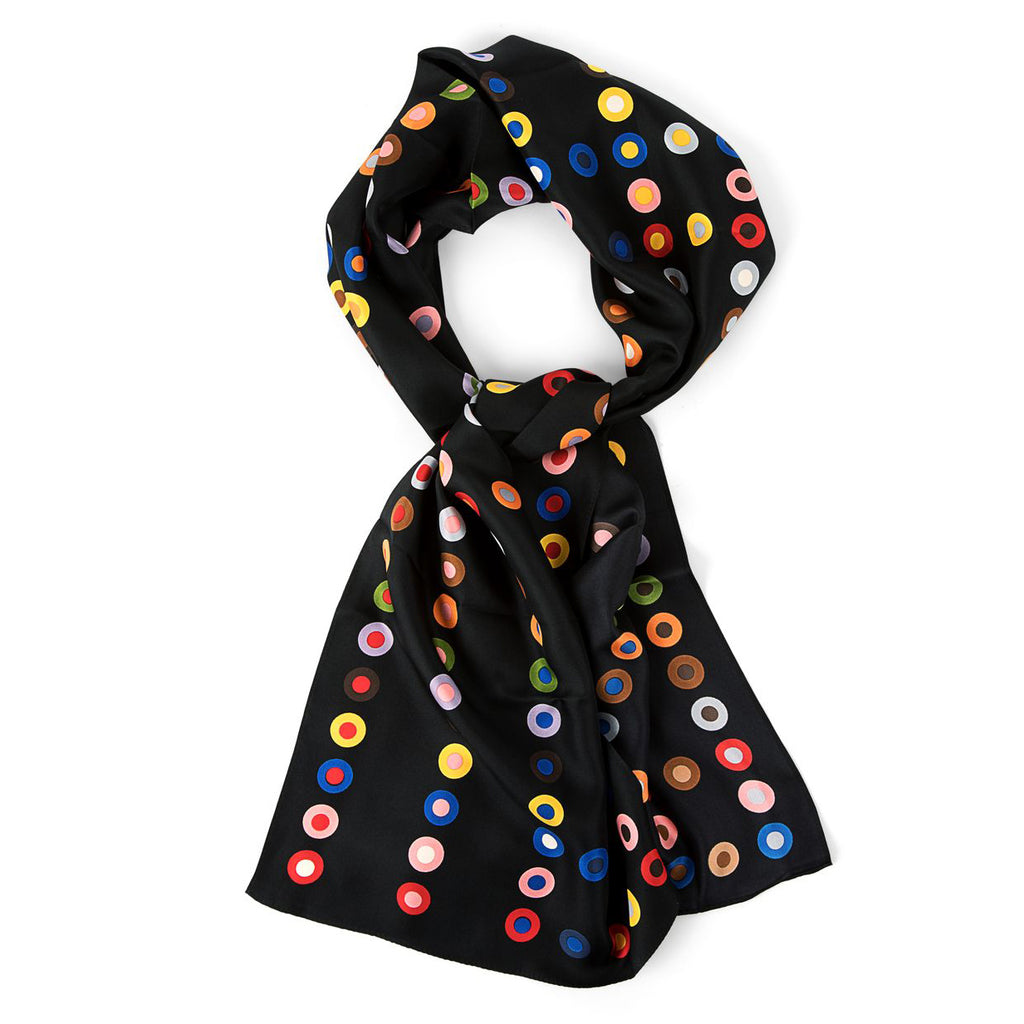 トップス BEEDEN DOTS SCARF NECK TOPS トップス BEEDEN DOTS SCARF NECK TOPS Chiffon top with polka-dot