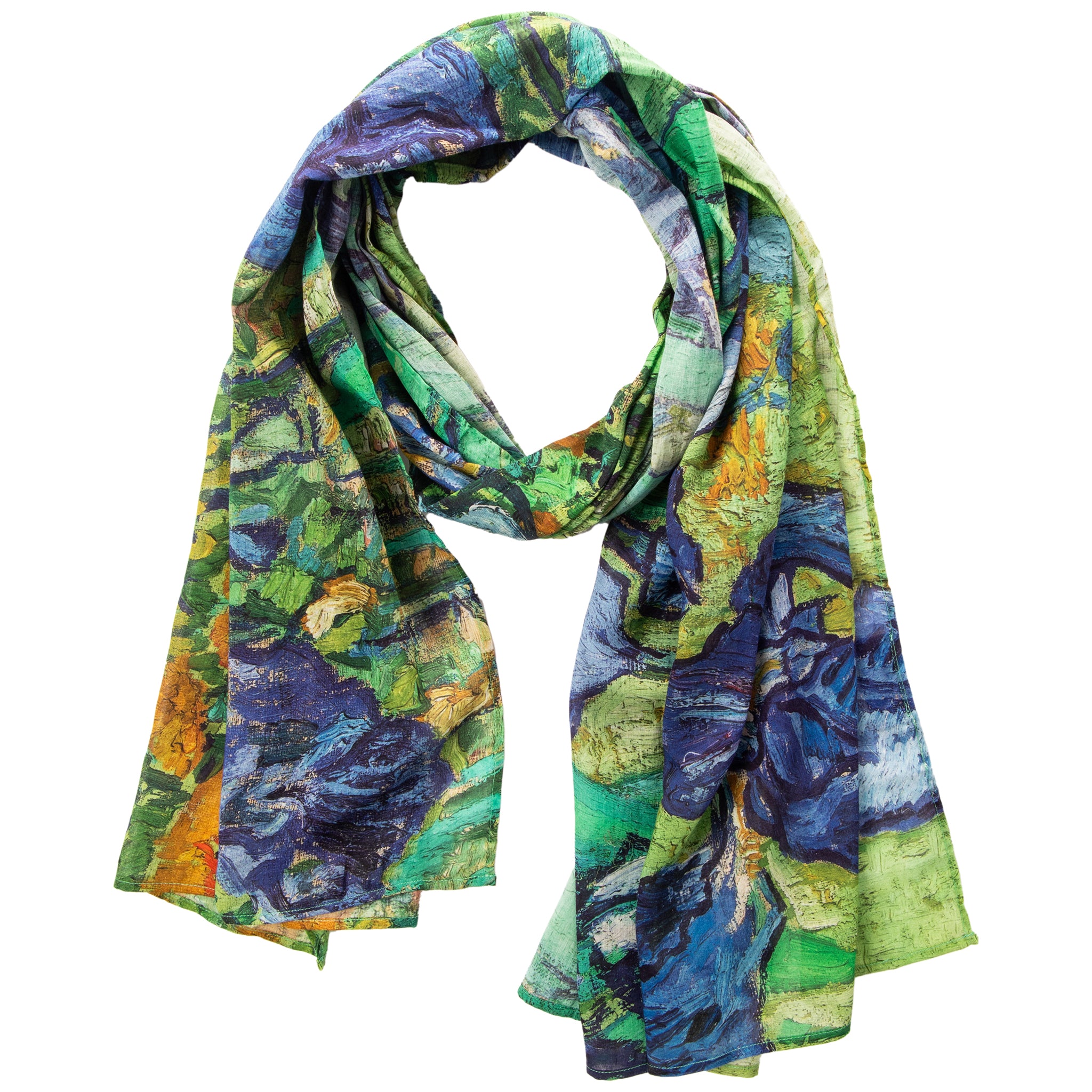 Foulard, écharpe Vincent Van Gogh : Branche d'amandier en fleur Foulard, écharpe Vincent Van Gogh : Branche d'amandier en fleur