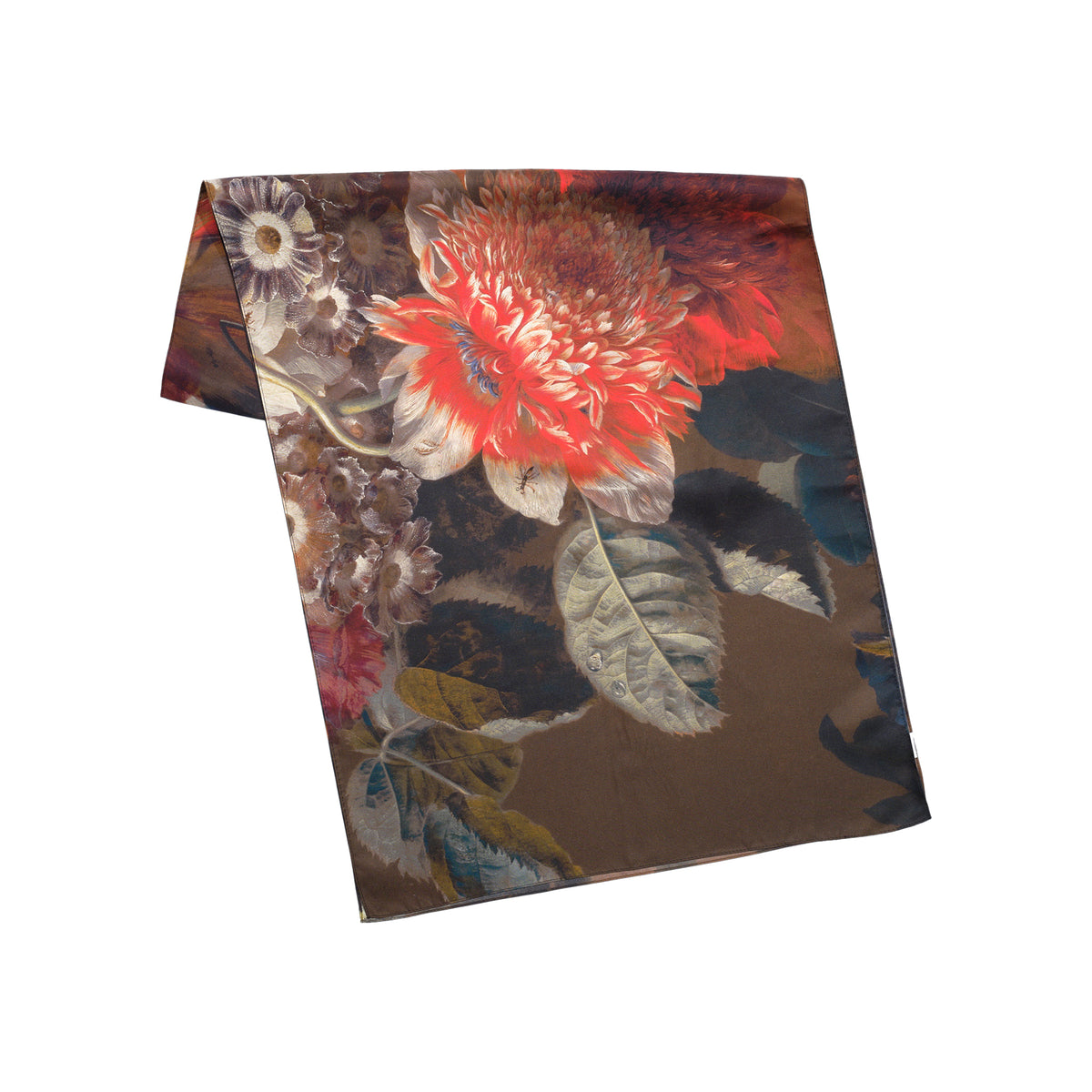 Van Huysum Vase of Flowers Silk Scarf