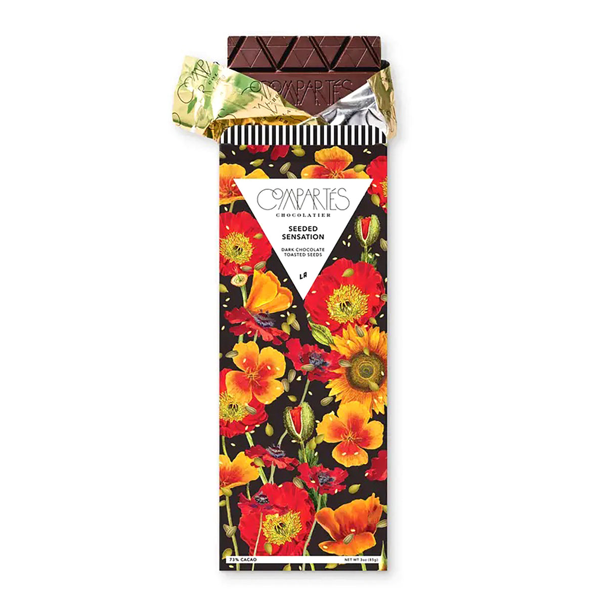 Seeded Sensation Dark Chocolate Bar