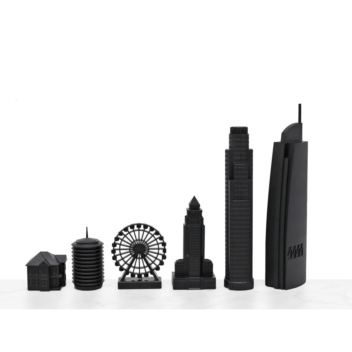 Chess Set - Los Angeles Skyline