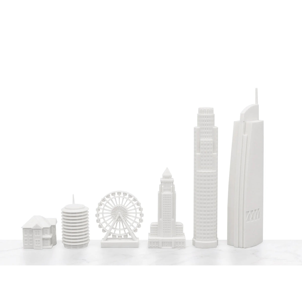 Chess Set - Los Angeles Skyline