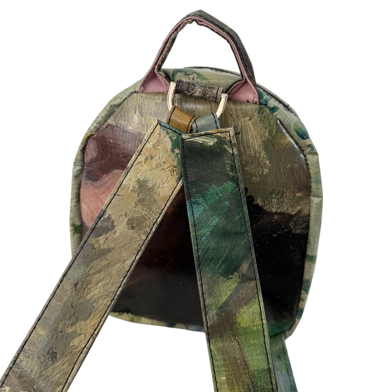 Backpack on a white background