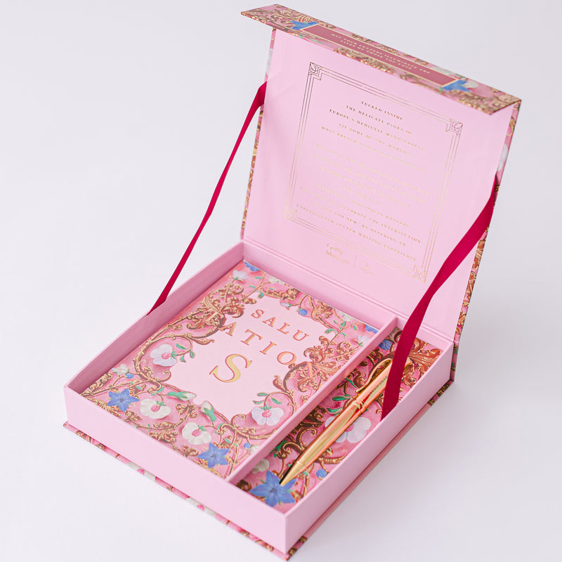 Pink Illumination Luxury Stationery Set - Getty Museum Store