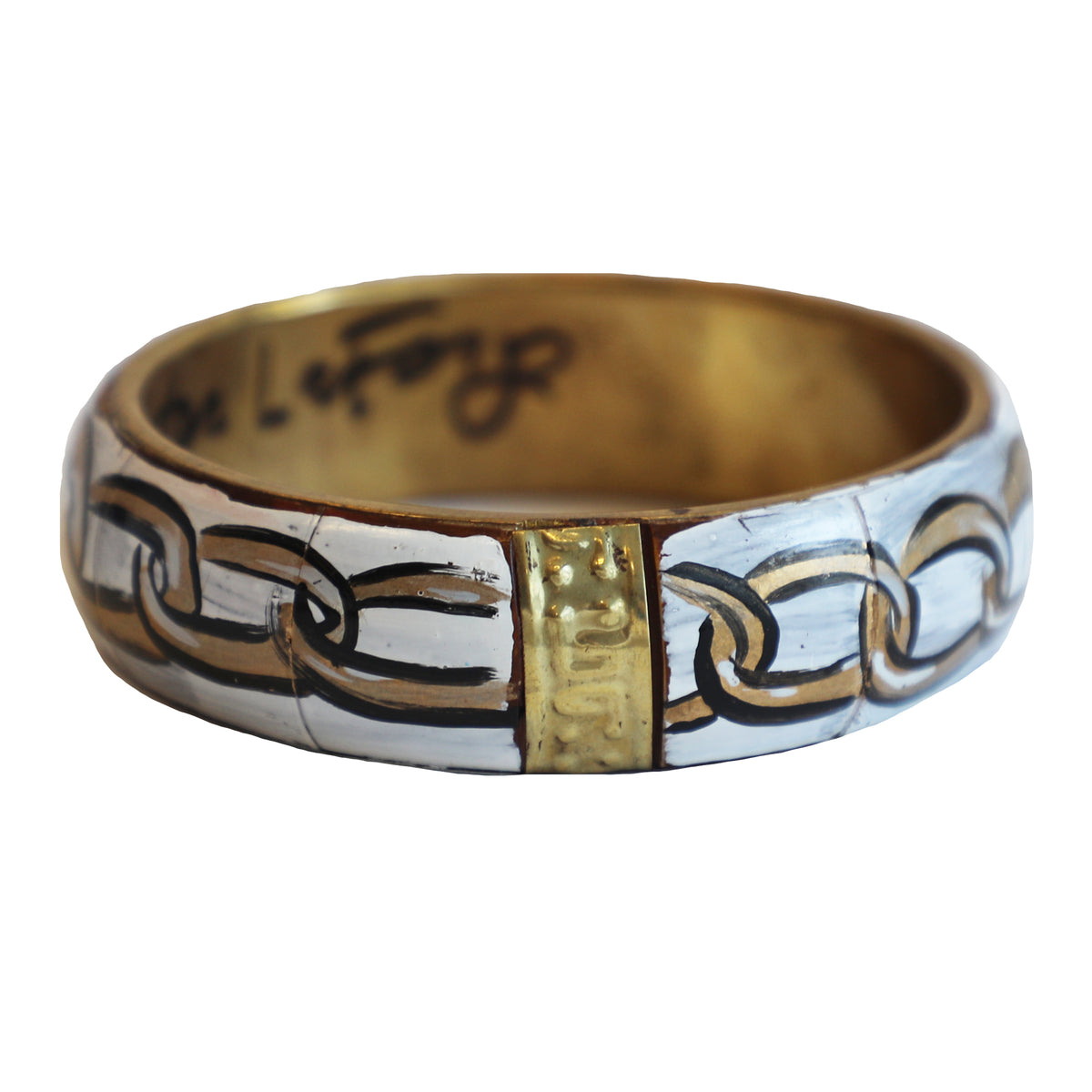 Hand Painted Bracelet by Scooter LaForge