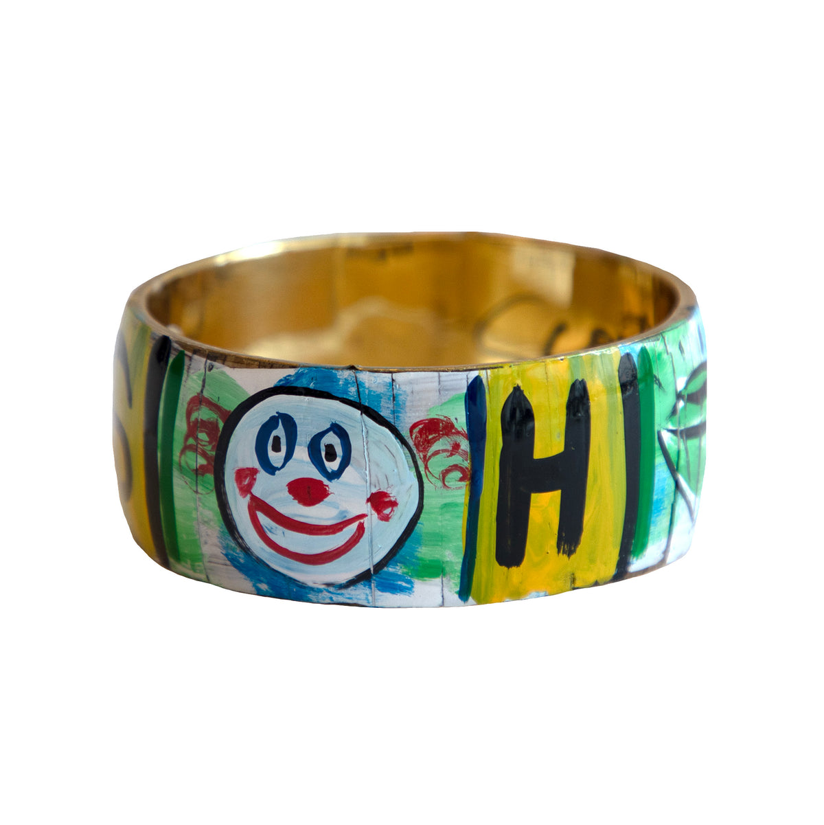 Hand Painted Bracelet by Scooter LaForge