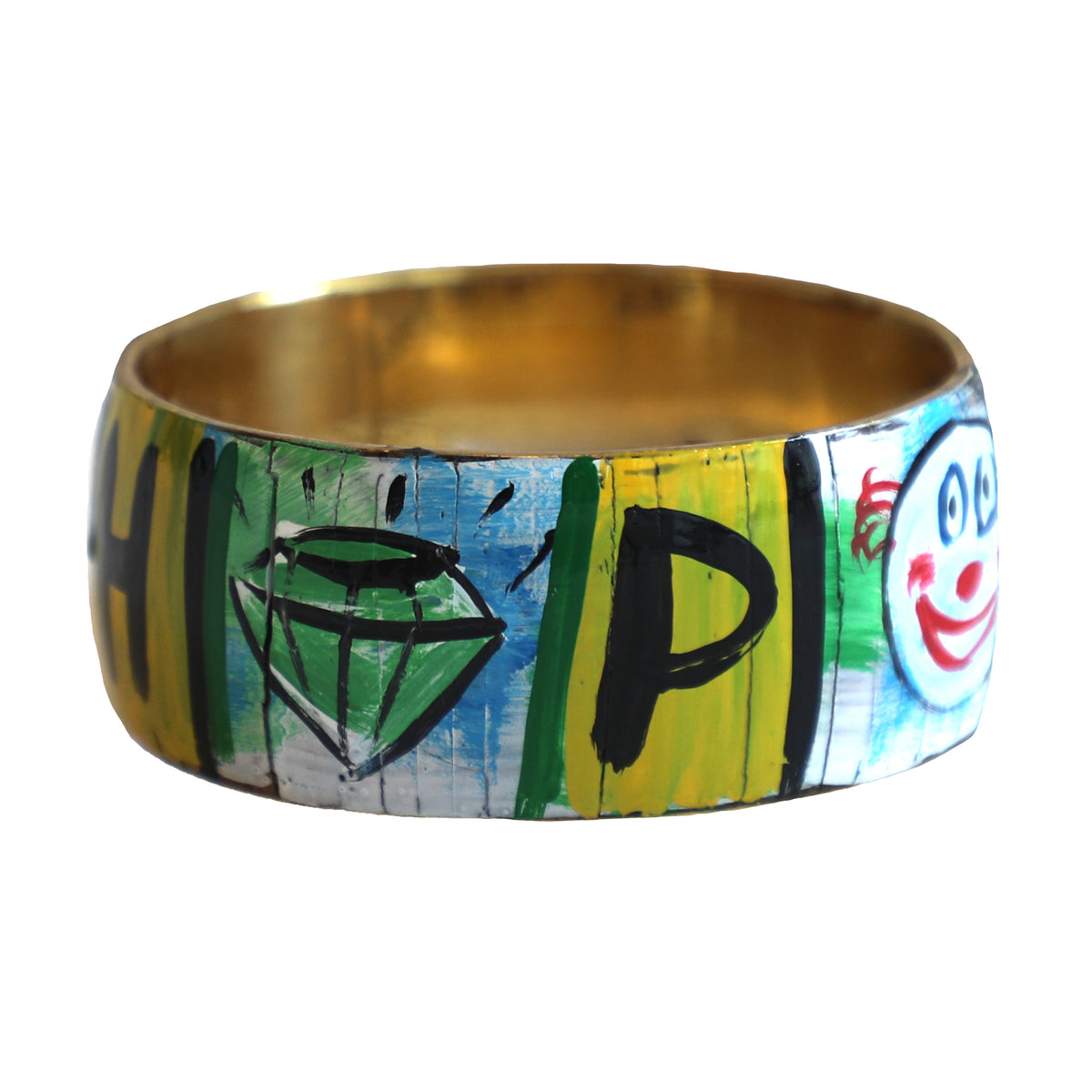 Hand Painted Bracelet by Scooter LaForge