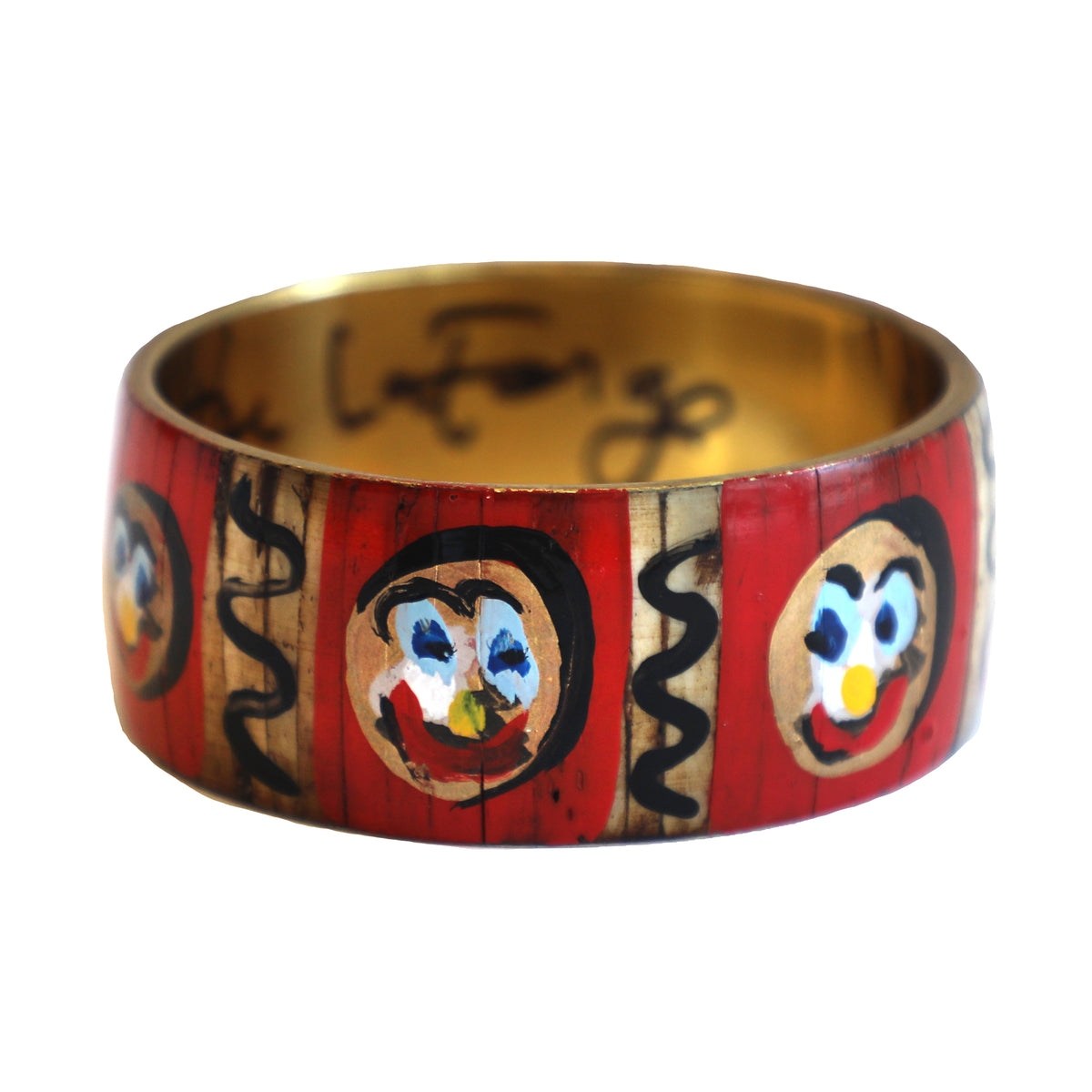 Hand Painted Bracelet by Scooter LaForge