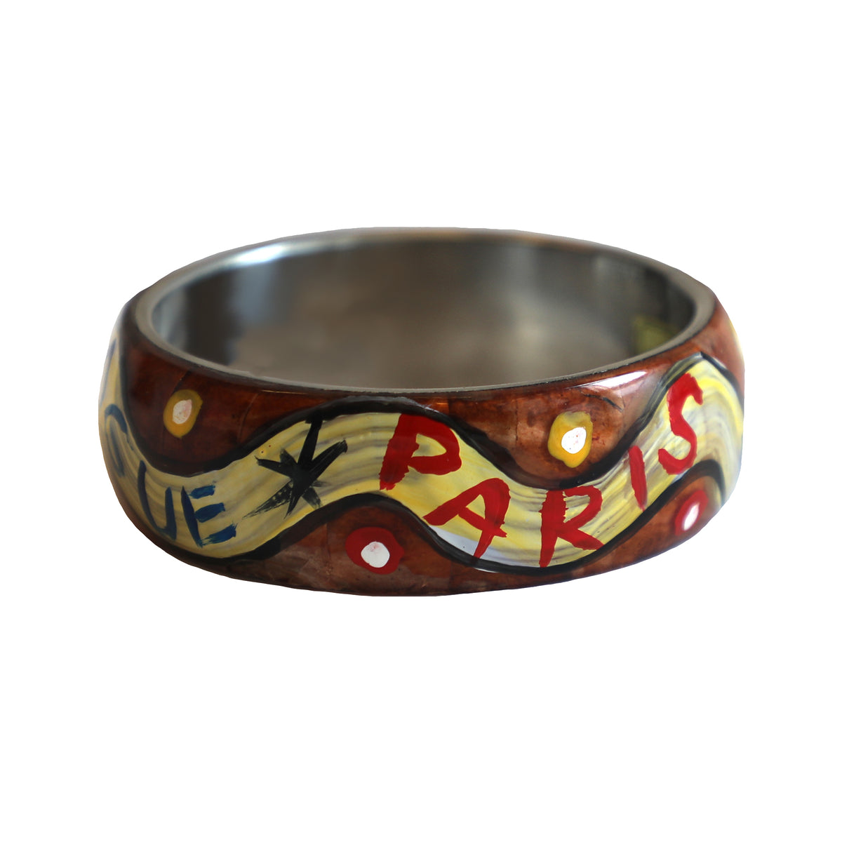 Hand Painted Bracelet by Scooter LaForge