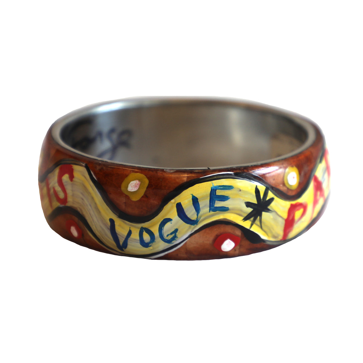 Hand Painted Bracelet by Scooter LaForge
