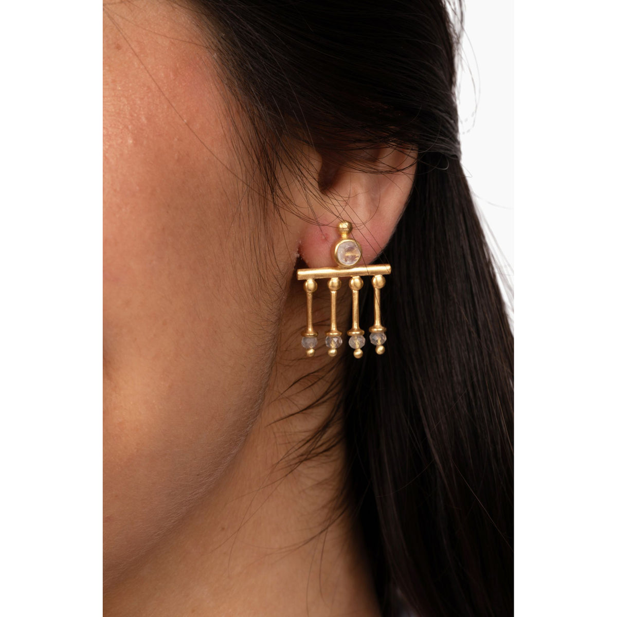 Isidora Moonstone Earrings