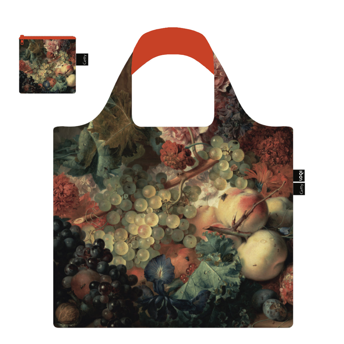 Tote Bag - Van Huysum Vase of Flowers and Fruit Piece