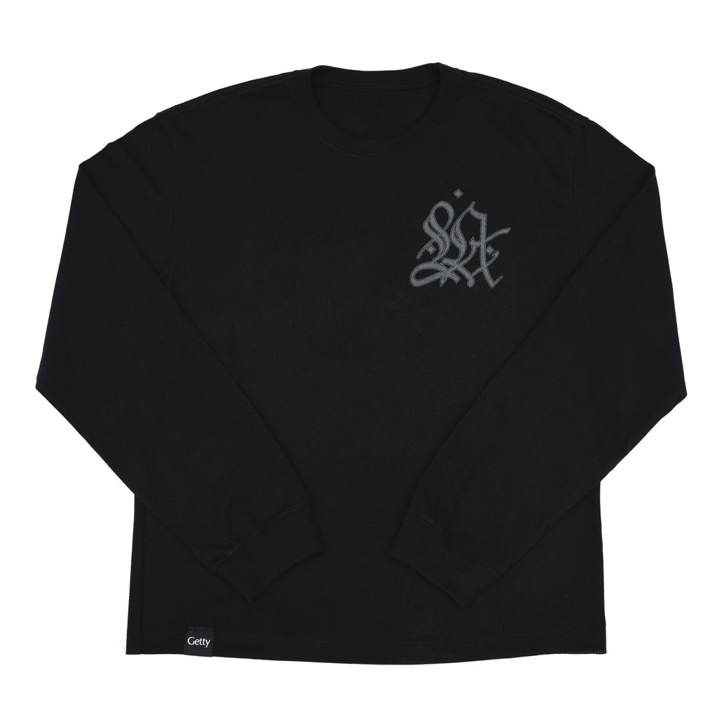 L.A. Graffiti Black Book Long Sleeve T-shirt - Getty Museum Store