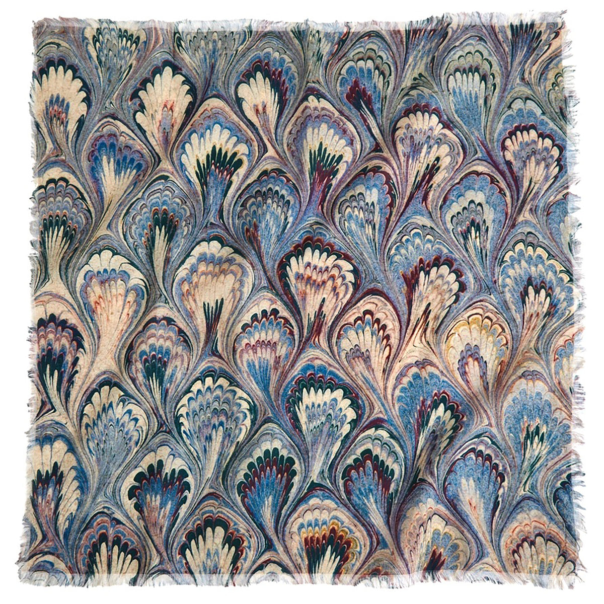 Marbled Cotton Voile Bandana