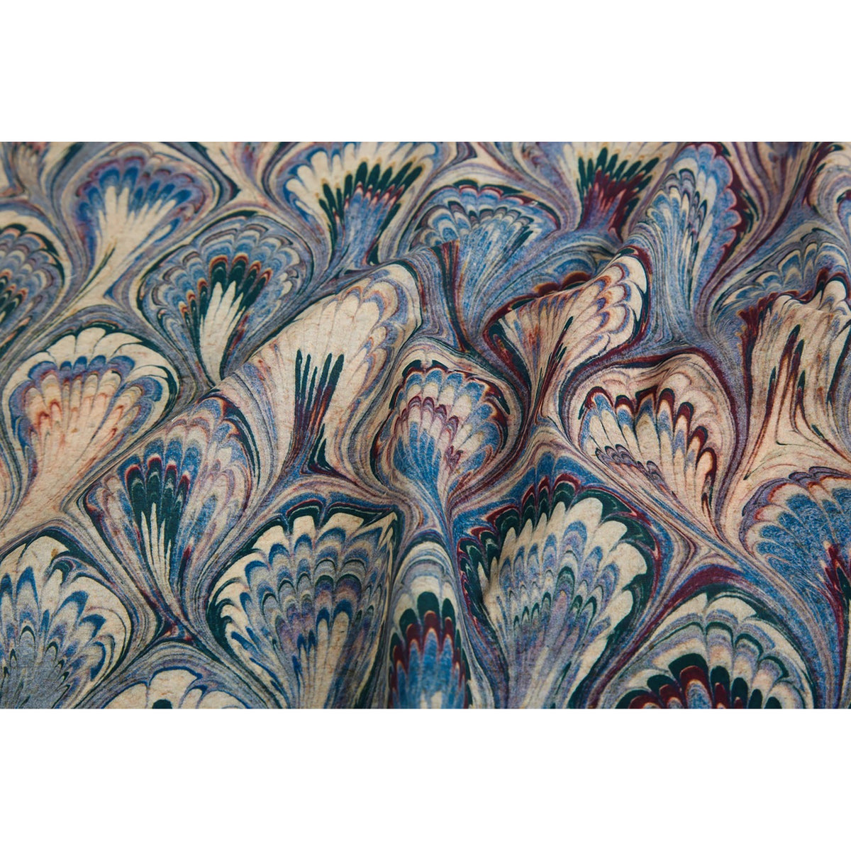 Marbled Cotton Voile Bandana