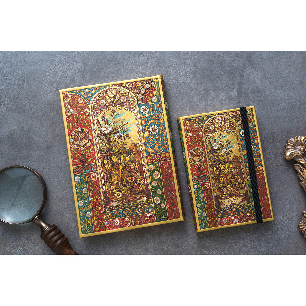 Midi Lined Hardcover Journal - Viennese Fruit