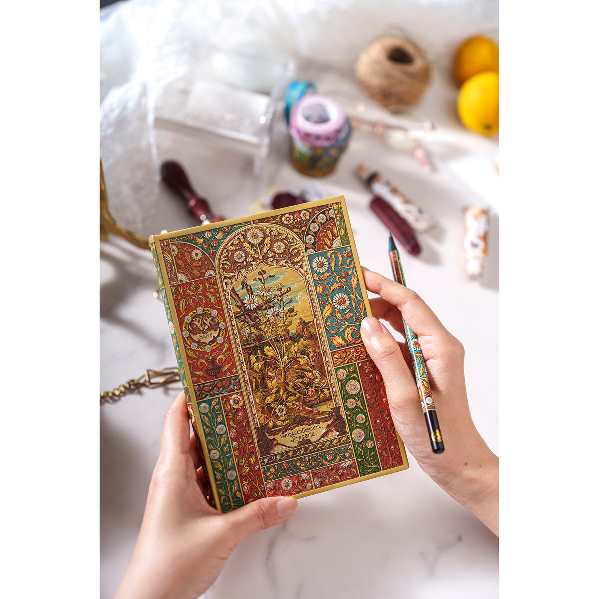 Ultra Unlined Hardcover Journal - Viennese Fruit