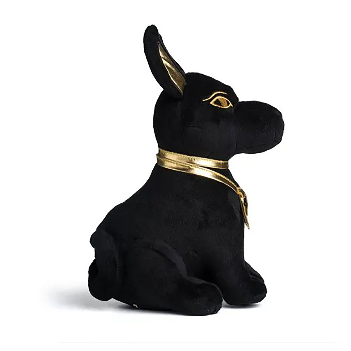 Black and gold Anubis Plush