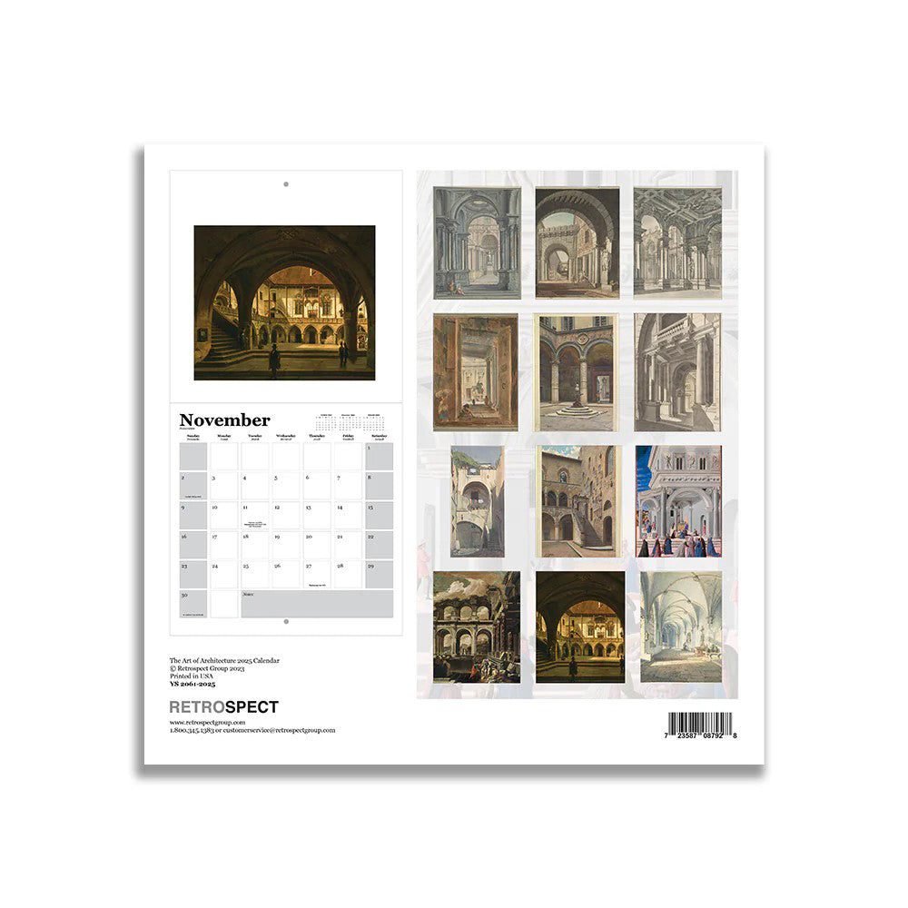 Wall Calendar 2025 - Art of Architecture