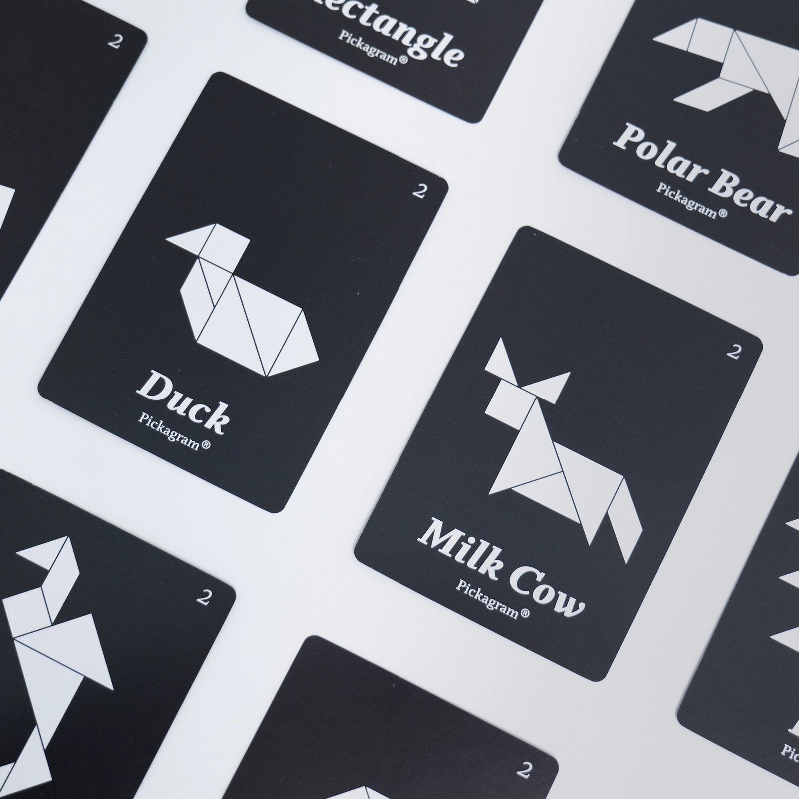 Playing Cards with a Polar Bear Image