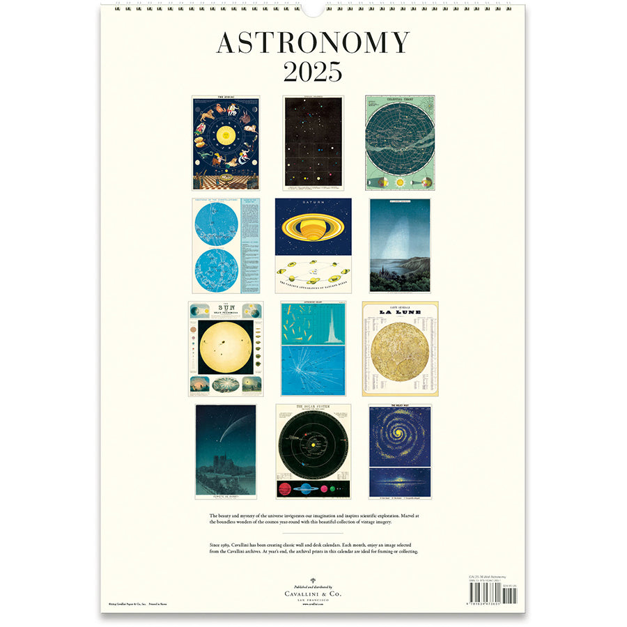 Wall Calendar 2025 - Astronomy