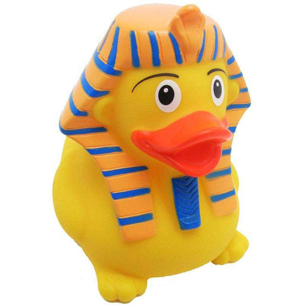 Duck dressed up as a sphinx