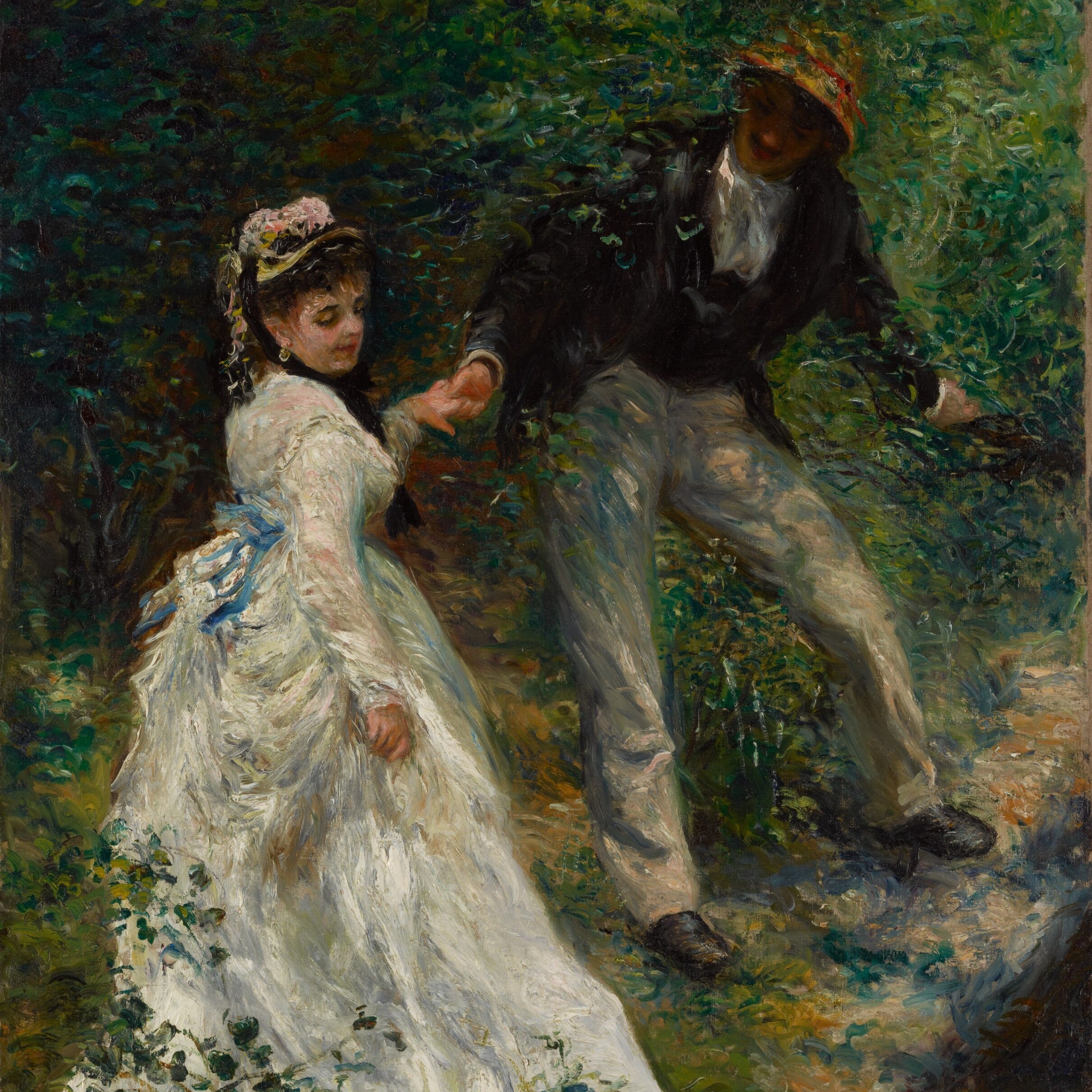 The Promenade by Pierre-Auguste Renoir