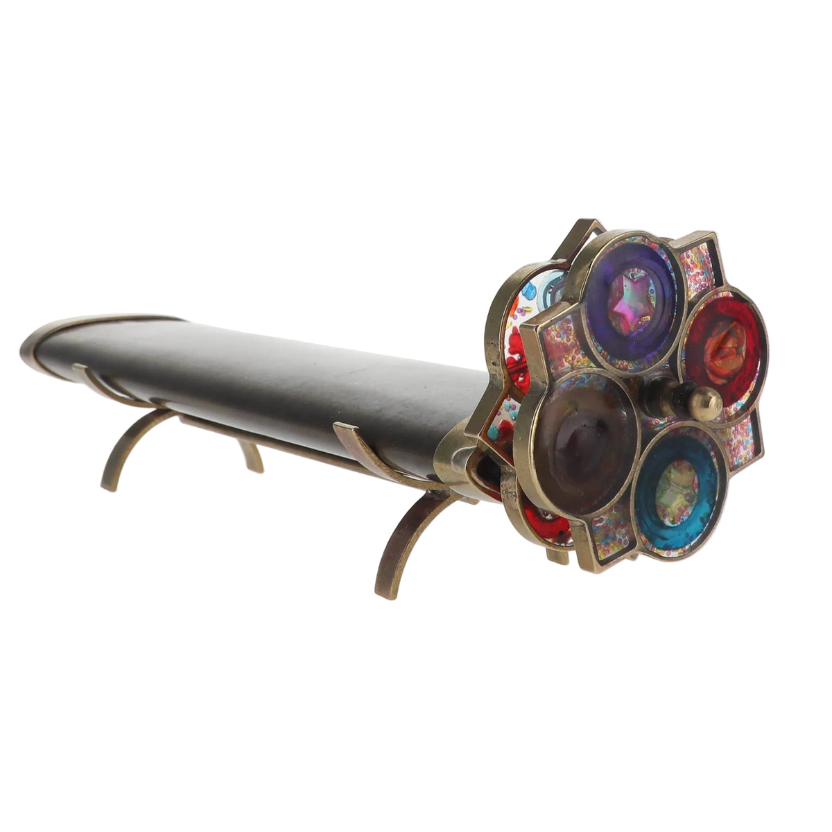 Elliptic Brass Flower Kaleidoscope