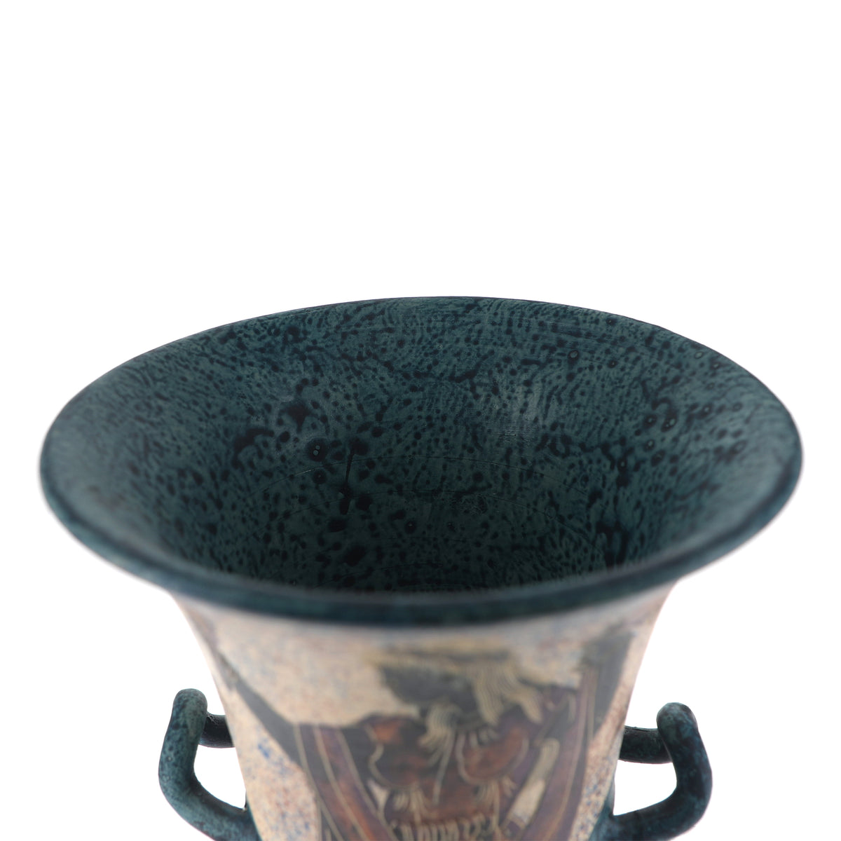 Hand-Painted Krater Vase