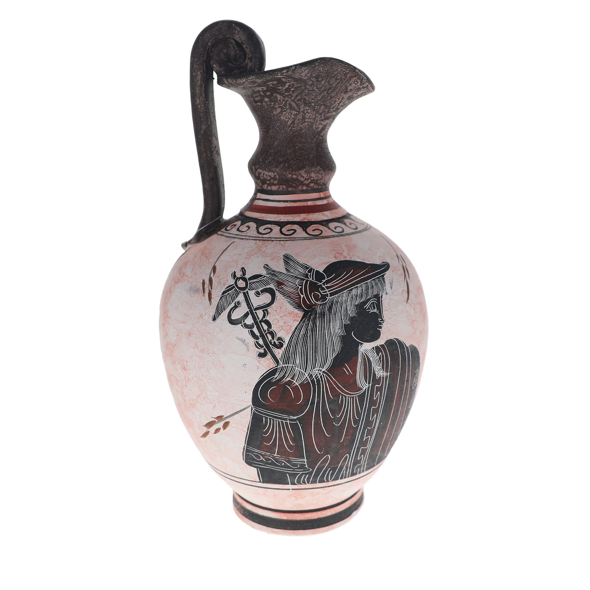 Hand-Painted Museum Replica Greek Vase