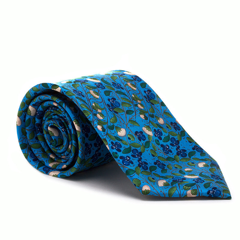 Silk Tie- Medieval Flowers | Getty Store