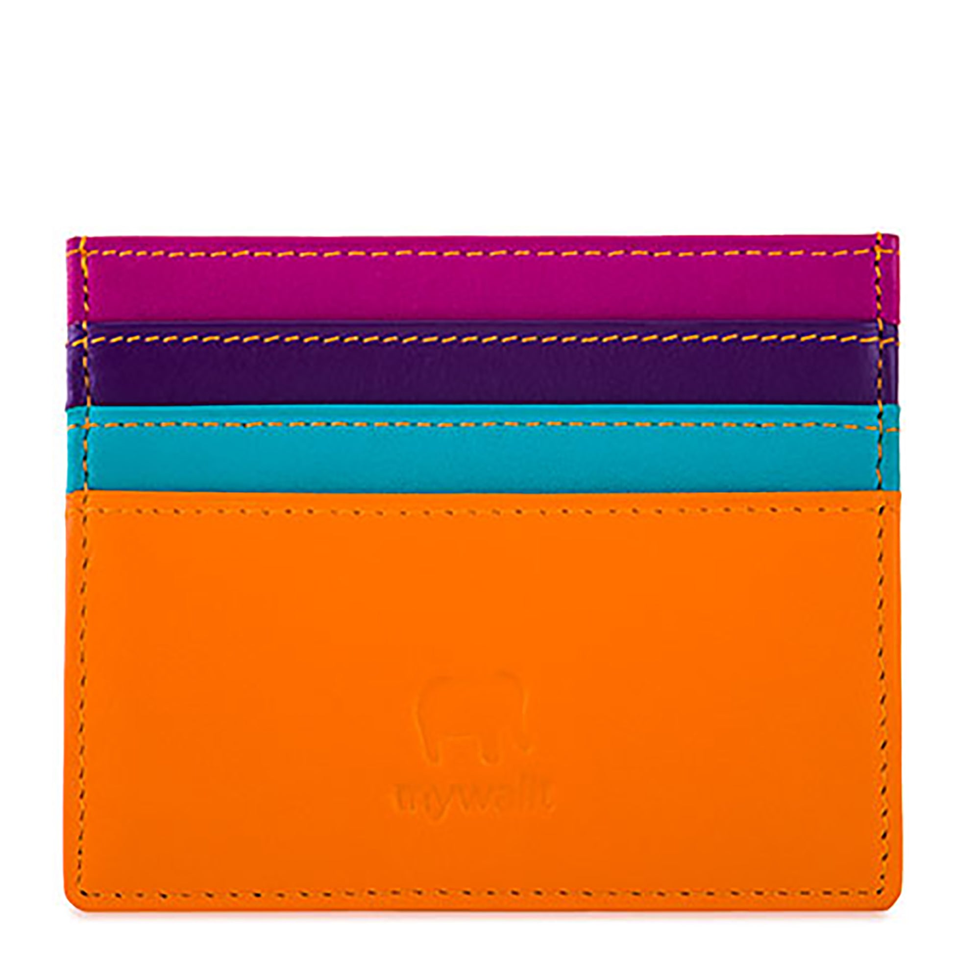 Colorful Leather Credit Card Holder- Copacabana | Getty Store