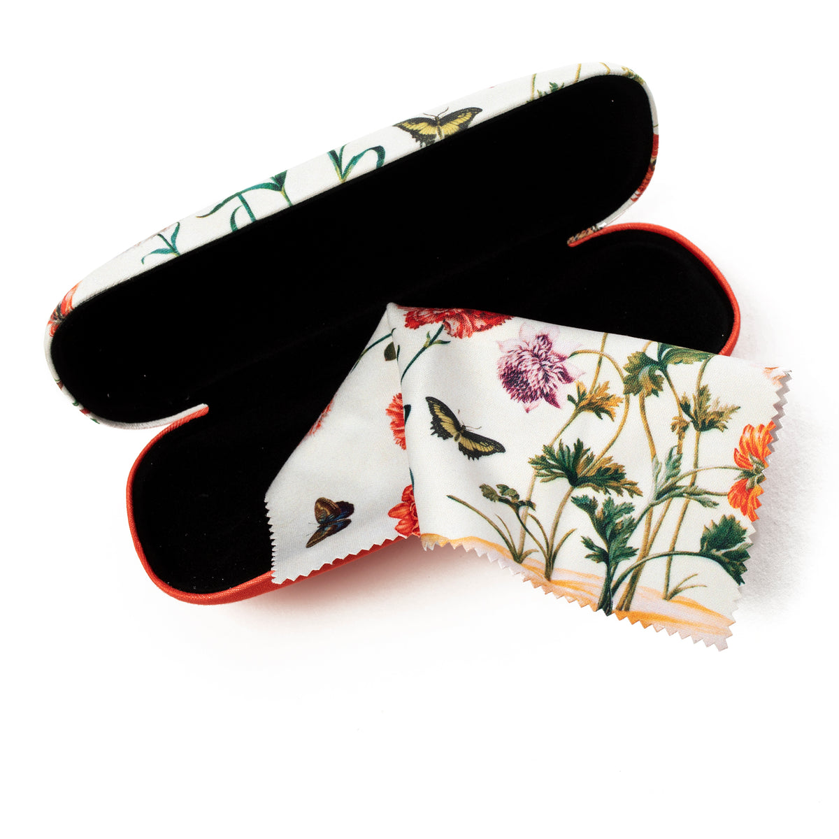 Eyeglass Case and Lens Cloth- Marie Sibylla Merian- Shown Open | Getty Store