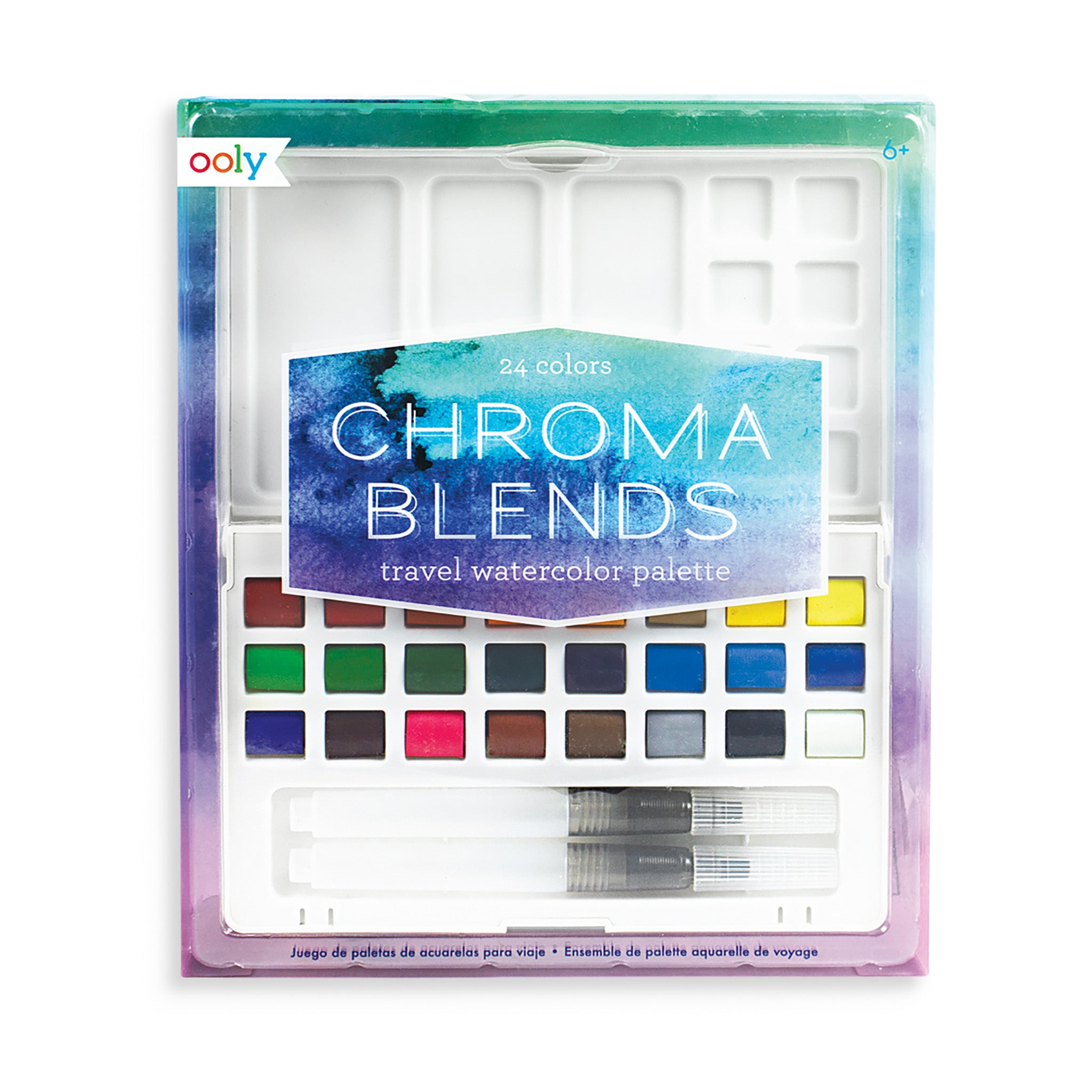 Chroma Blends Travel Watercolor Palette - Getty Museum Store