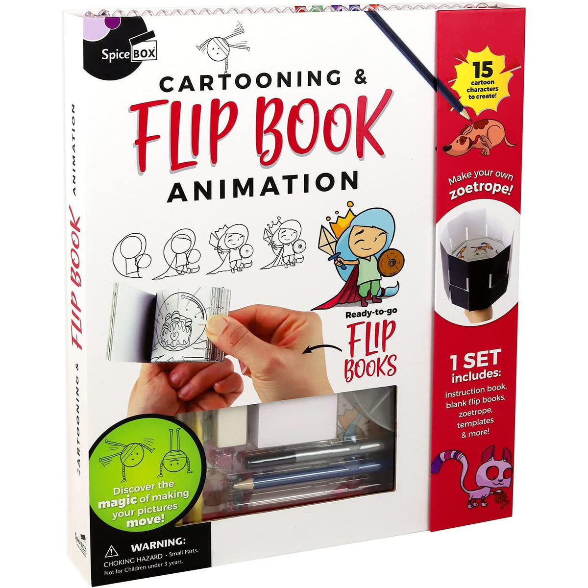 Cartooning &amp; Flip Book Animation Kit