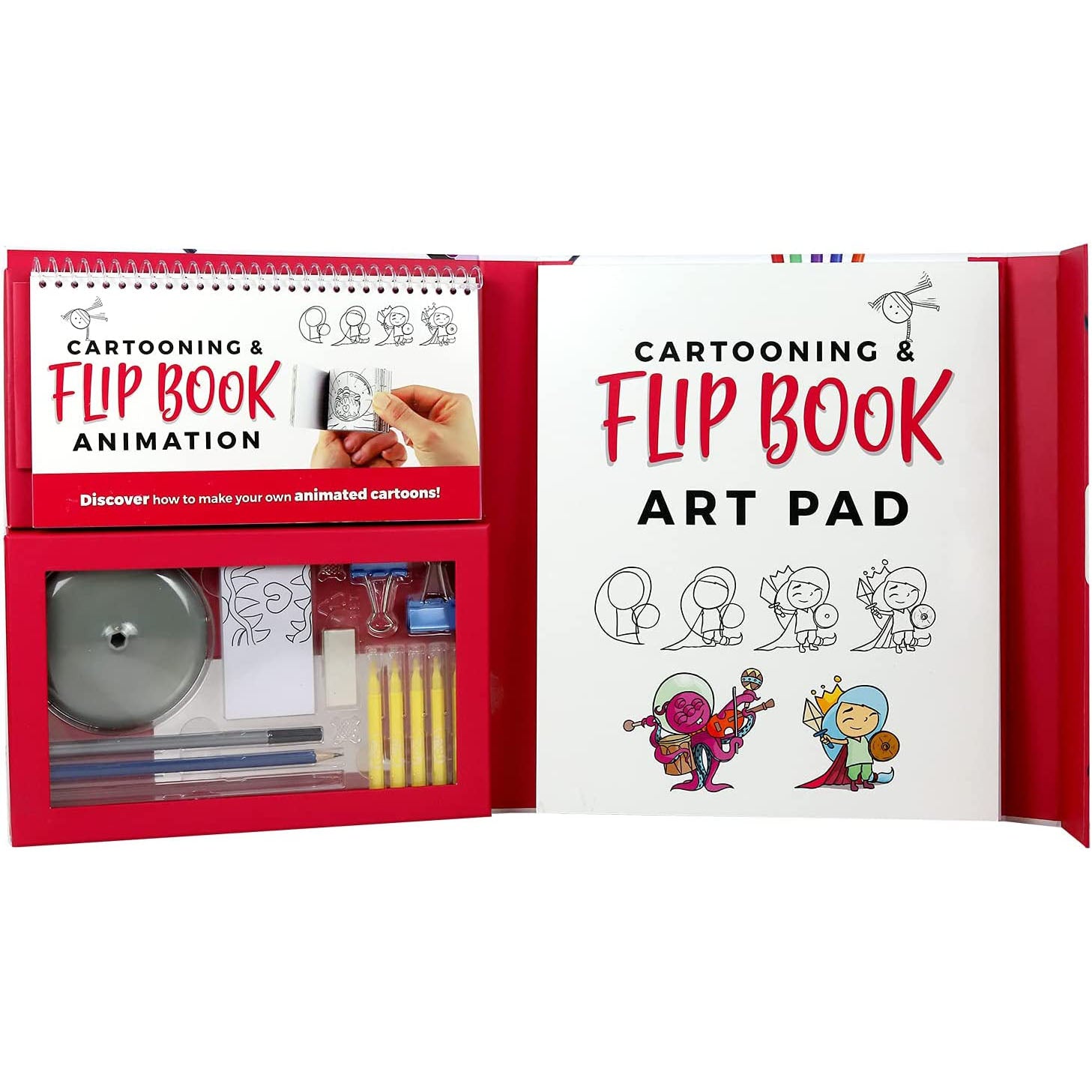 Cartooning & Flip Book Animation Kit - Getty Museum Store