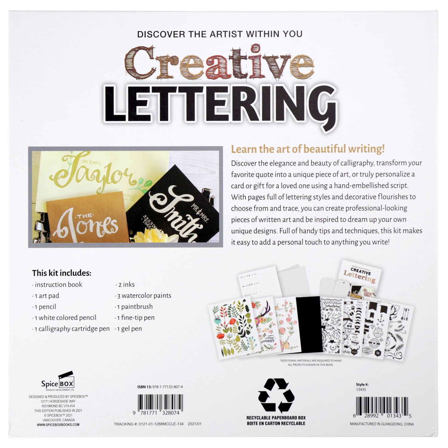 Creative Lettering Kit - Getty Museum Store