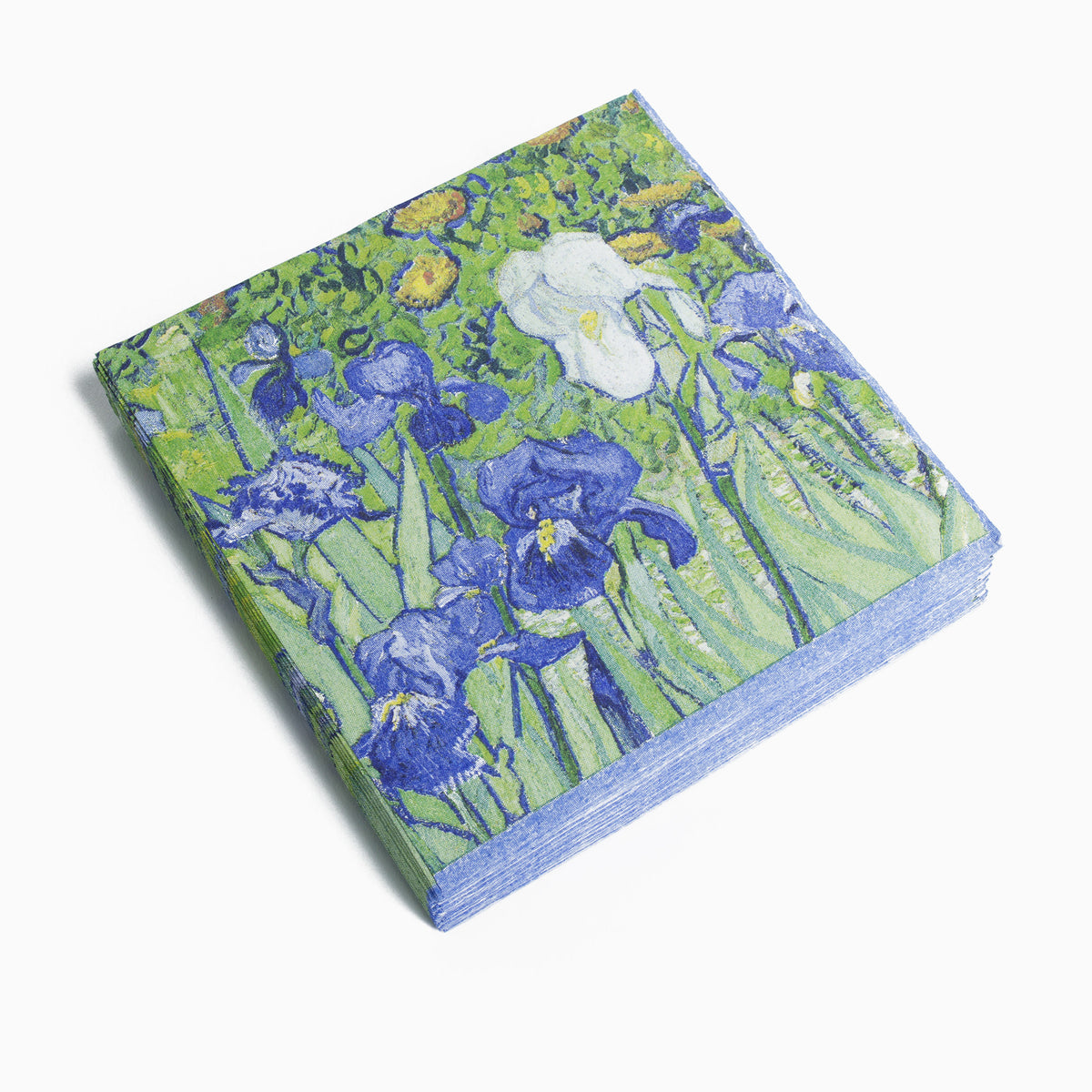 Van Gogh Irises Paper Cocktail Napkins | Getty Store