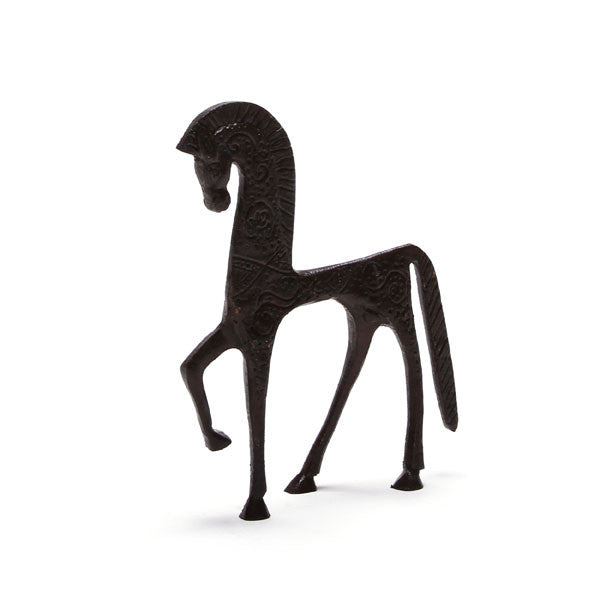 Ancient Greek Horse (4&quot; H) - Cast Brass Reproduction | Getty Store