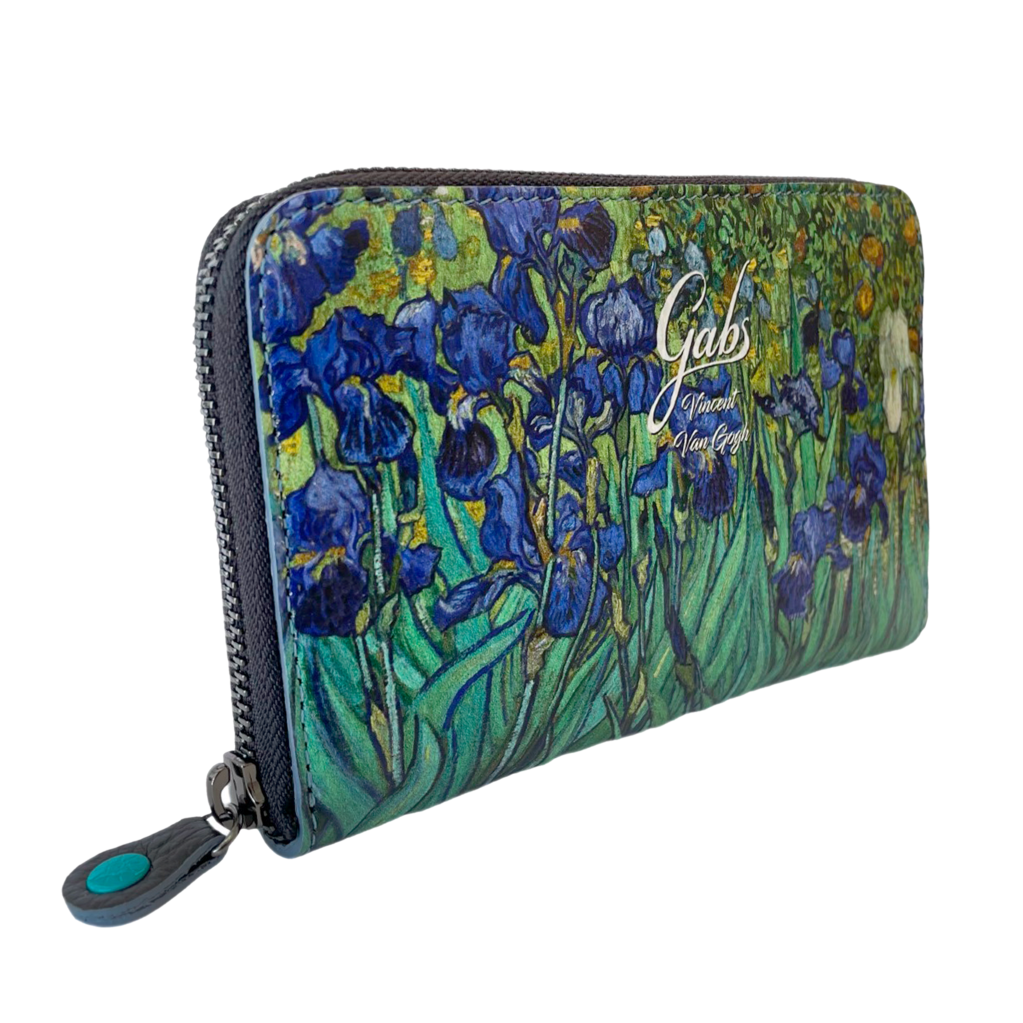 Wallet featuring Van Gogh's - Irises by Gabs Italy - Getty Museum Store
