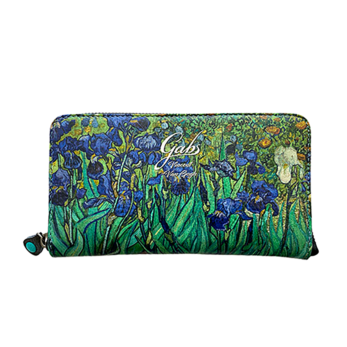 Wallet featuring Van Gogh&#39;s - Irises by Gabs Italy