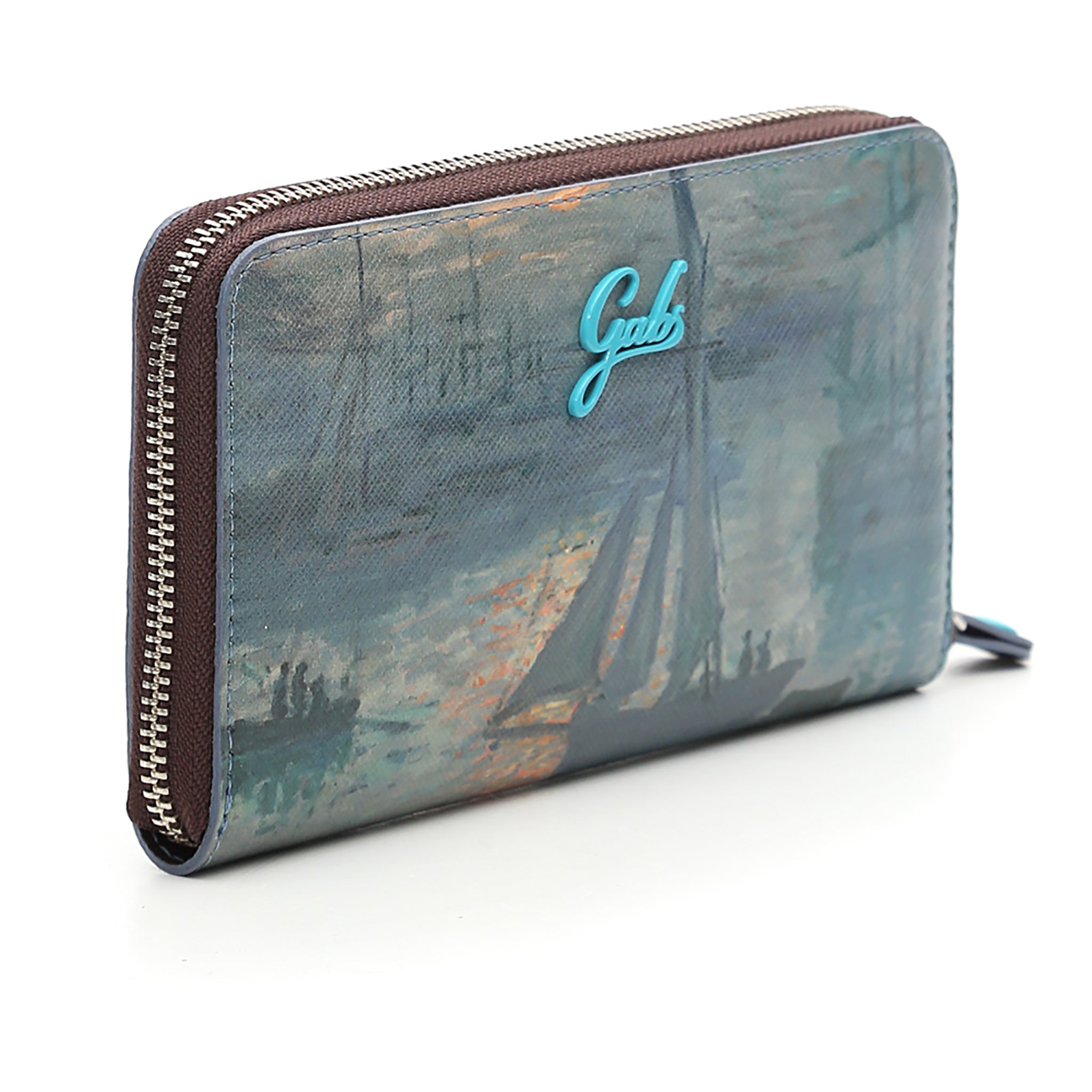 Getty Wallet Featuring Monet's Sunrise (Marine) by Gabs, Italy