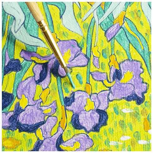 Paint by Number Guided Art Set -  Irises by Vincent Van Gogh