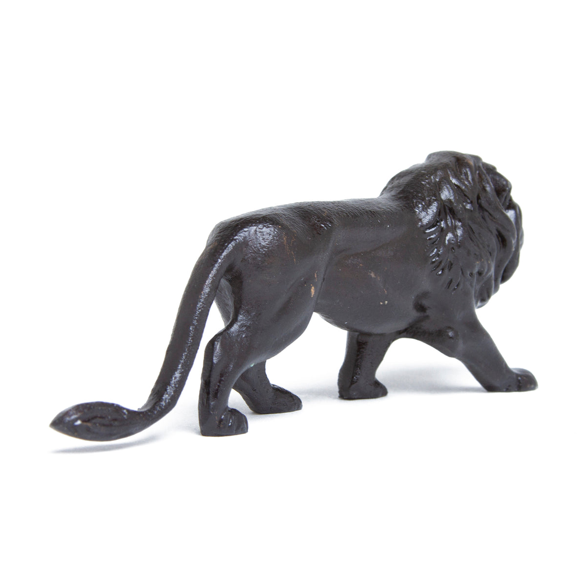 Etruscan Lion Sculpture- Cast Brass Reproduction- reverse view | Getty Store
