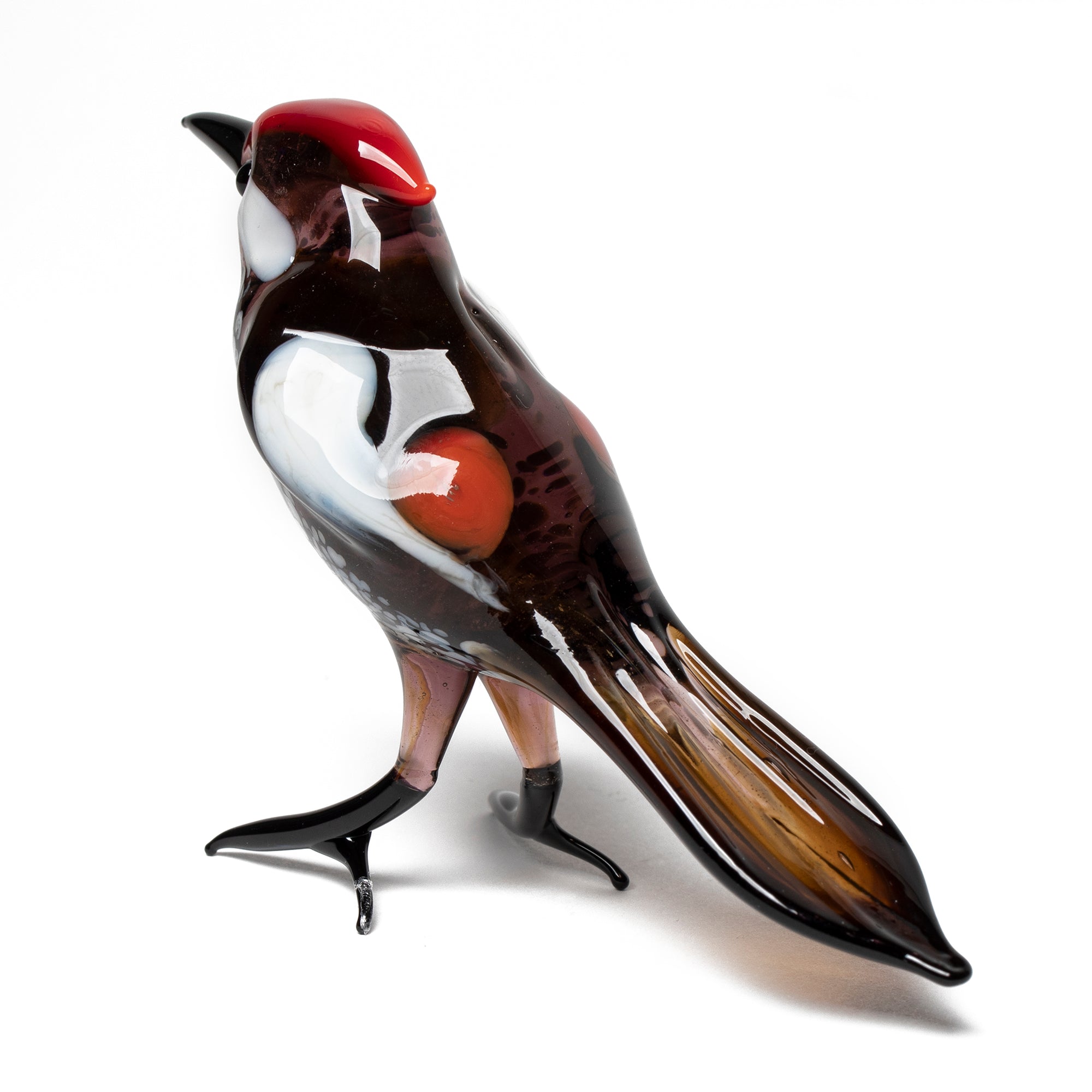 Art Glass Bird-Woodpecker | Getty Store
