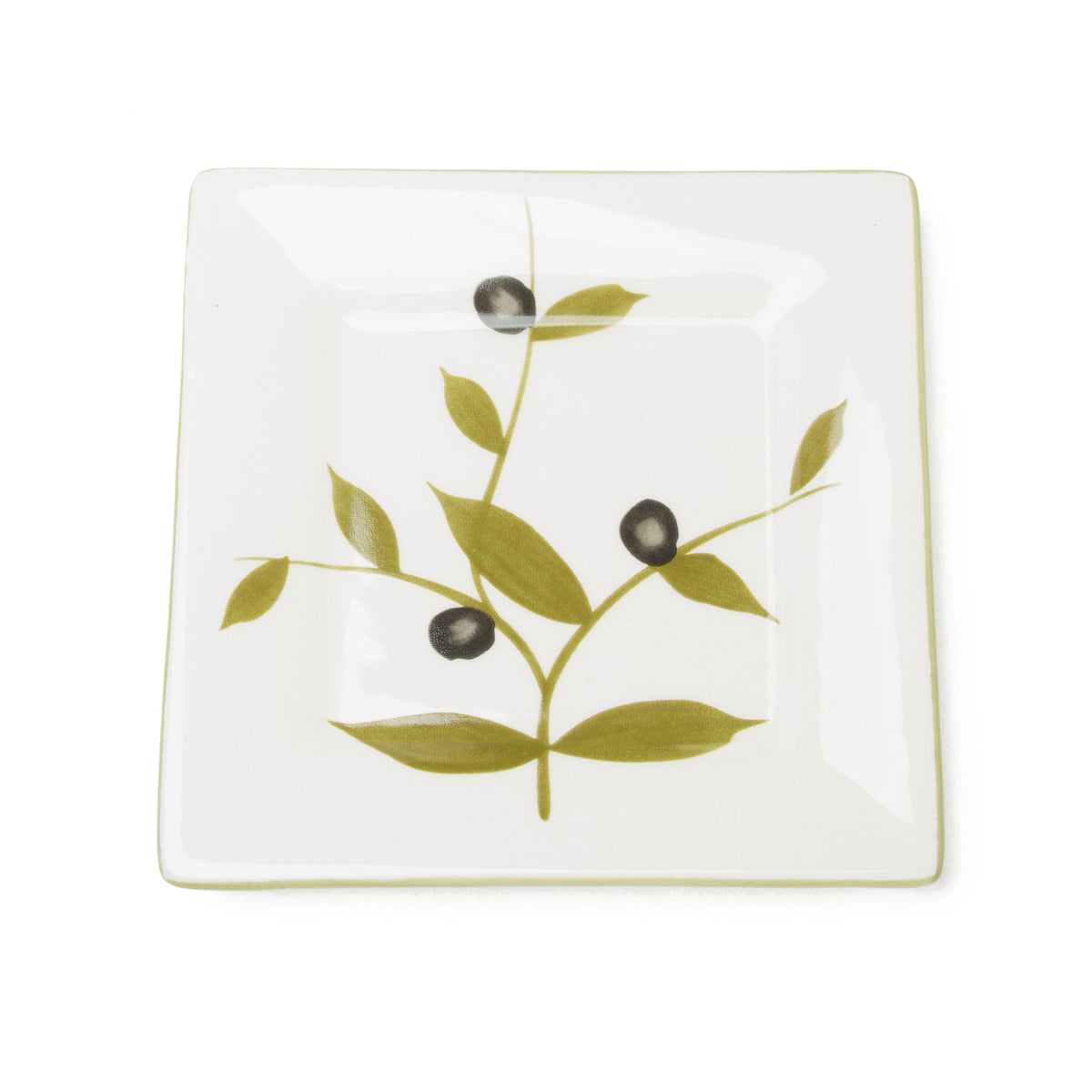 Square Olive Tidbit Plate