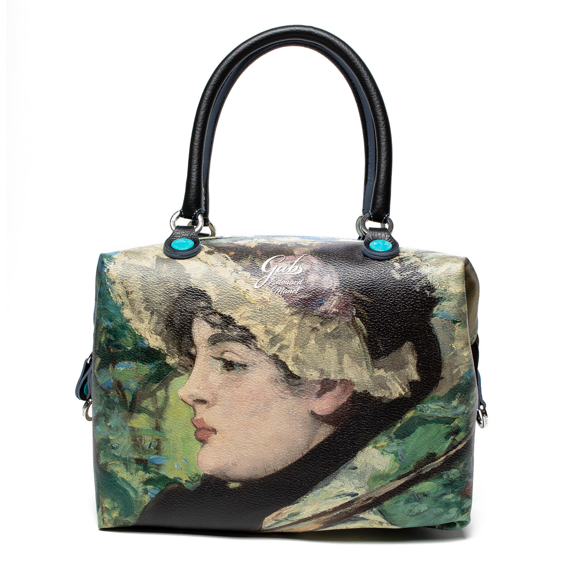 Small Convertible Hand Bag featuring Manet&#39;s Jeanne Spring by Gabs, Italy