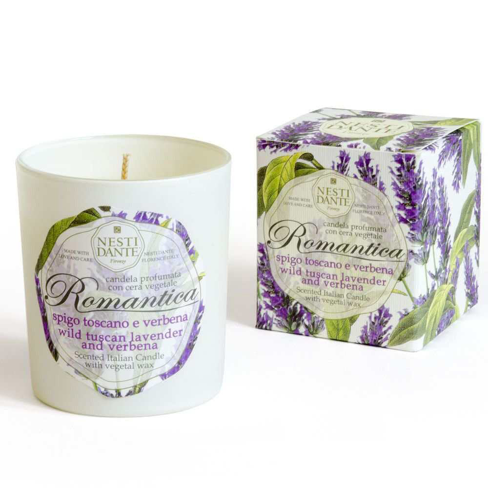 Nesti Dante Romantica Wild Tuscan Lavender & Verbena Candle 160G