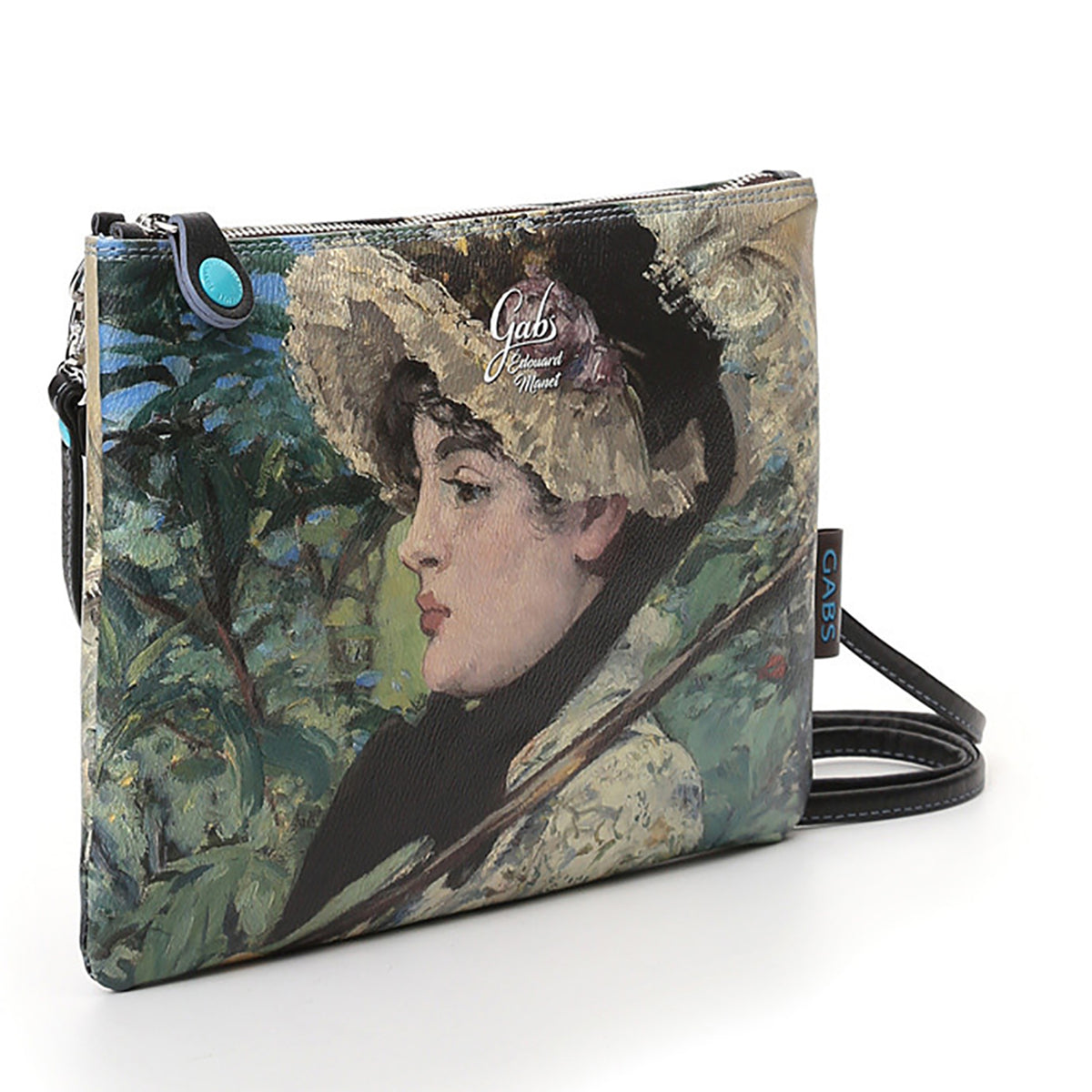 Clutch Bag featuring Manet&#39;s, Jeanne, by Gabs, Italy-Front/side View | Getty Store