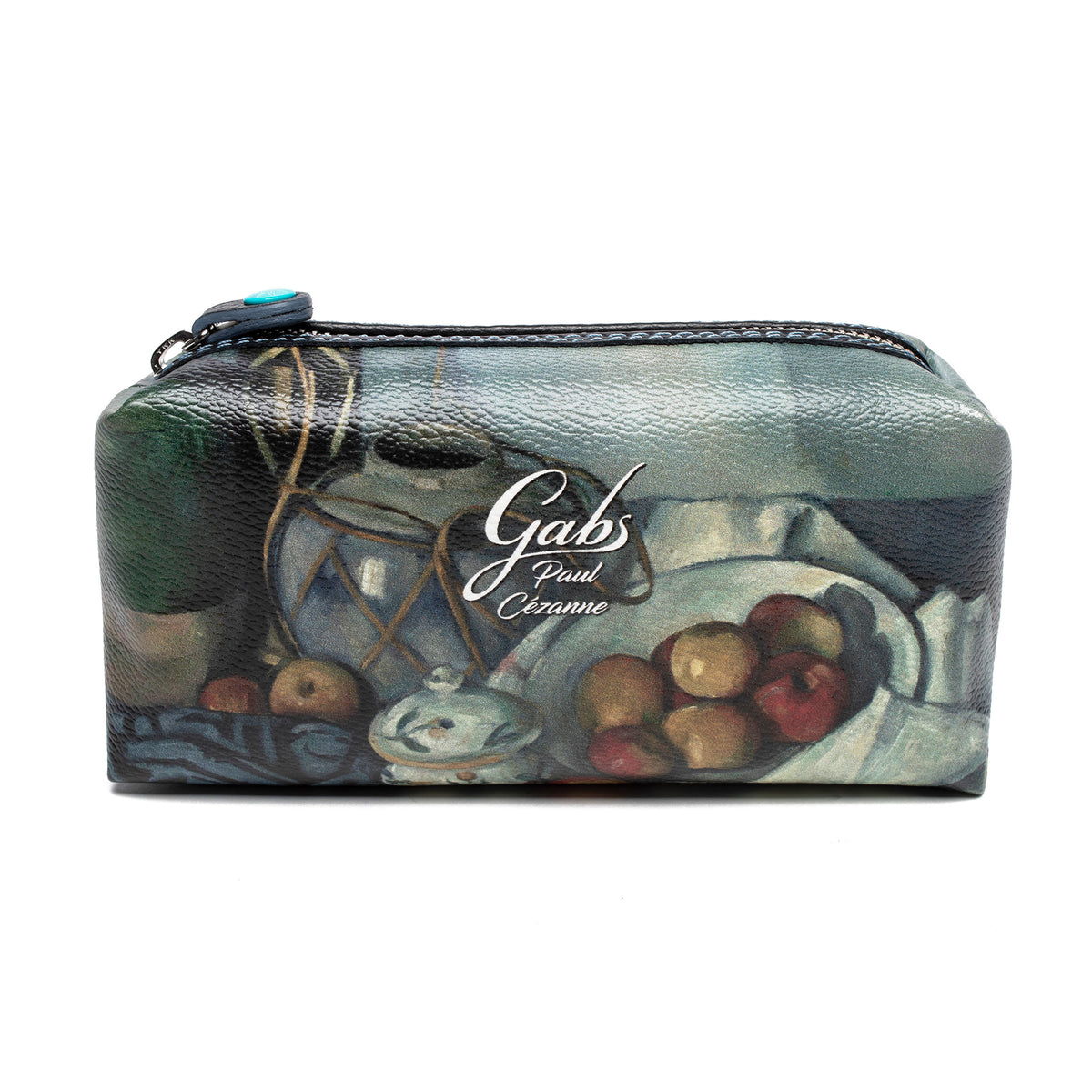 Cosmetics Bag featuring Cezanne&#39;s Still Life with Fruit by Gabs, Italy